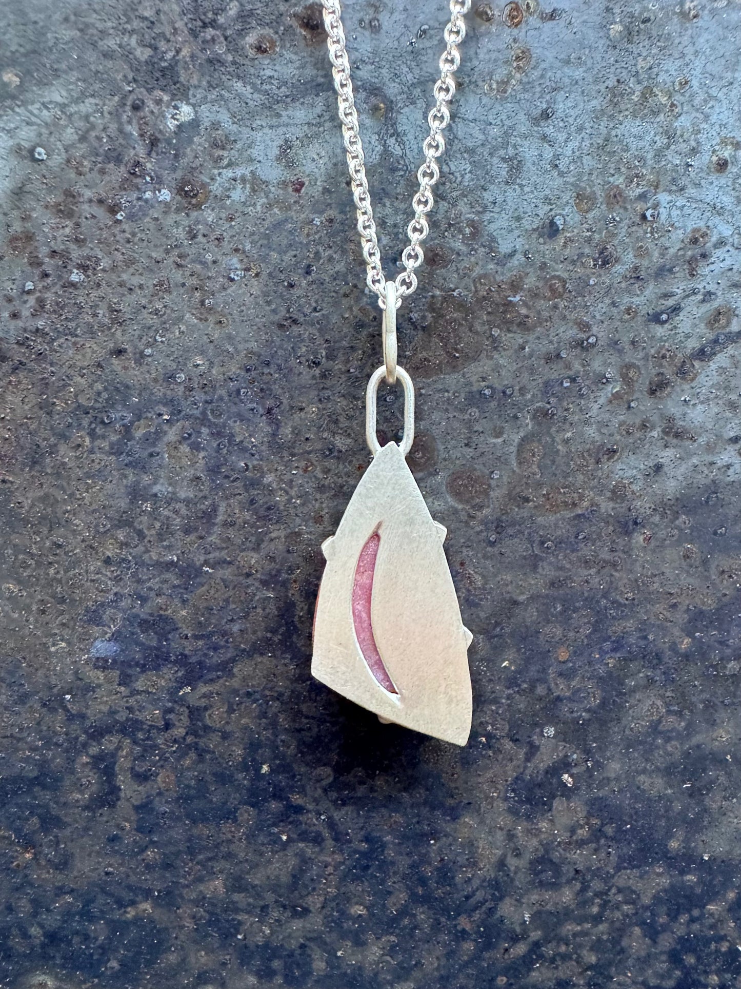 Imperial Rhodonite Pendant